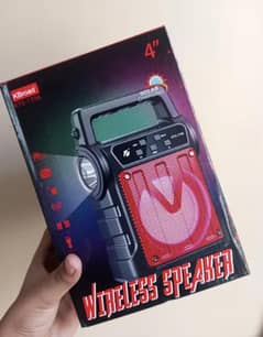 KTS-1706 High Power Solar Wireless Speaker.
