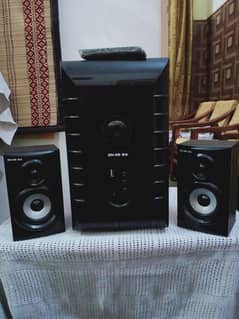 Enkor Original Woofer With Two Speakers.