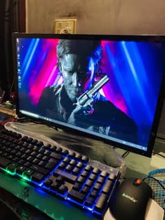 new desktop pc (keyboard and mouse rgb) setup