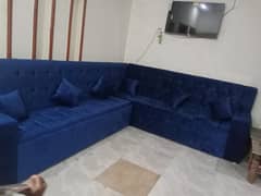 8 seater L shaped sofa for sale
