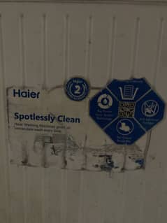 Haier Dual Washing machine with spinner