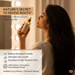 Herbal oil/ Anti hair fall oil/ Organic hair oil/Best hair oil