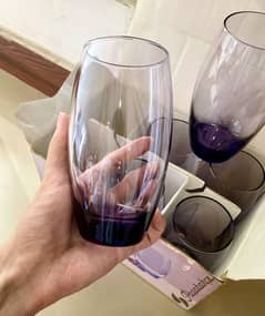 Quality Glassware / Pasabahce Barrel Glass Set of 6