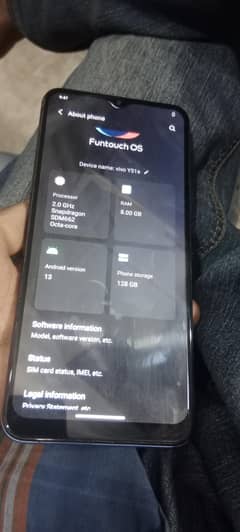 vivo y51s 8/128