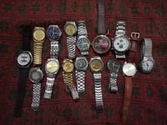 lot watches,Seiko, citizen, swatch, Casio,, Ricoh,, Roger Dubious,nino