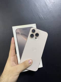 Iphone 16 Pro Max 256gb NON PTA PHYSICAL SIM WITH BOX