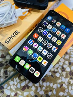 Tecno spark go1 pta official approved complete box just box open