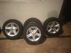 cultus 13 inch 528 new rim and rapid tyer just like new