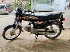 super power 70cc bike genuine condition 2016 model
