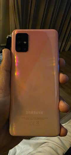 Samsung A51, 6/128 GB, Blush Pink  9/10