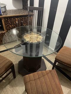 Dining table set
