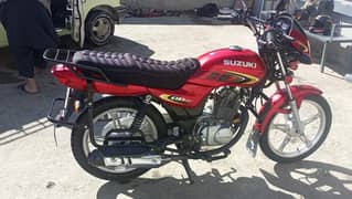 red GD 110 beautiful bike.
