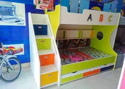 Bunk bed | Kid wooden bunker bed |Double bed |Triple bed 03370337555