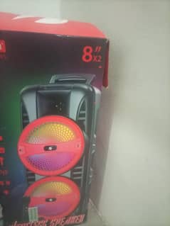 8"2 Bluetooth speaker