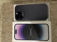 Iphone 14pro 128gb with box