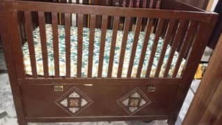 pure wood baby cot