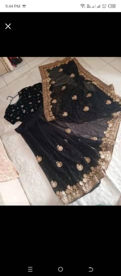 Black sareee