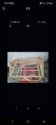 cage for birds 3.5 feet x 2.5 feet