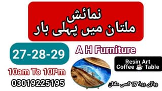 Resin Art Table Exhibition – Multan (Free Entry)