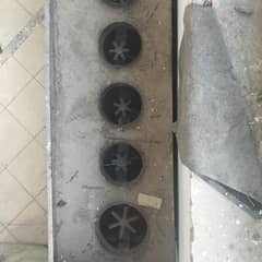 Kitchen 5 burners