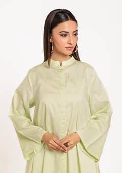 L-Green-Jacquard - 1 Piece