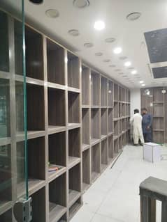 Plywooden Racks for cloth shop