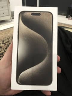 iPhone 15 pro max 256
