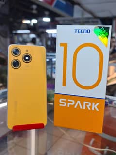 TECNO SPARK 10C 4/128 WITH BOX SEALED PHONE OFFICIAL APPROVED