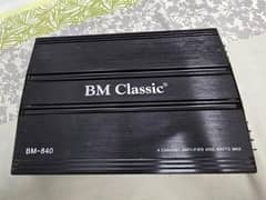 BM Classic 4500Watts 4 Channel Amplifier