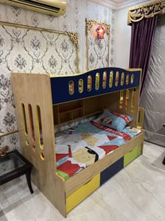 Bunk bed kids bed double bed