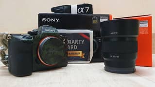 Scratchless Sony A7iii (in warranty) with 50mm 1.8