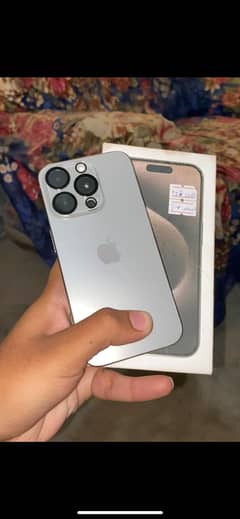 Iphone 15 pro jv lush condition with free charger