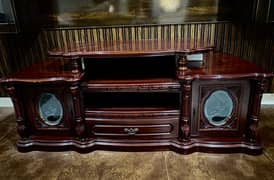 Dark Wood Turkish Made TV Console Canbinet