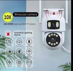 Smart 360° Dual Lens Wireless Security Camera and Human Detection.