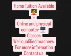 Home and online tutor