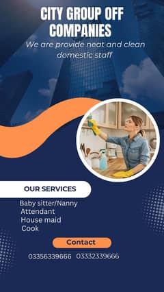 provide domestic staff