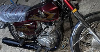 Honda CG125 Red   (Urgent Sale)
