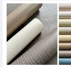 wallpaper, glass paper, curtains, Roller blinds,