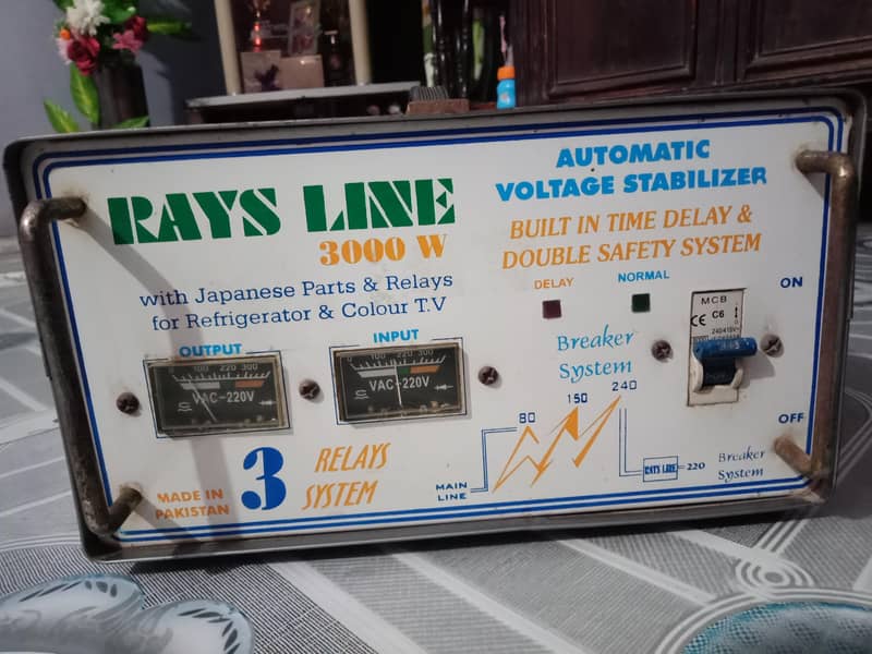 Automatic Stabilizer (3000W) 0