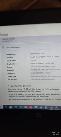 Hp laptop