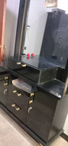 New furniture Baad 2 side tables 2 door 3 almari &. dresing