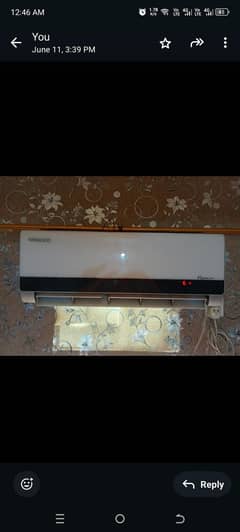 Kenwood 1 ton split gas dalegi