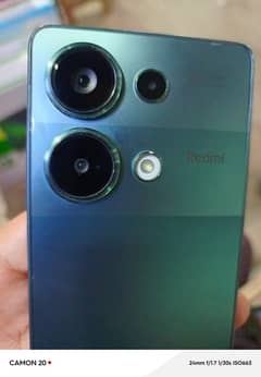mi note13pro 8 256 with box charger hlki condition rufh ha arjent sale