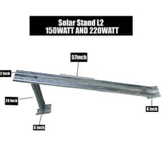 solar panel stand