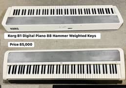 Korg B1 Digital piano 88 Hammer weighted keys Yamaha Korg Roland