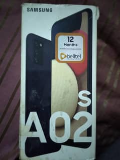 SAMSUNG A02S 4 64 NONPTA WITH BOX
