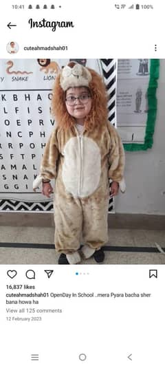 kids costume