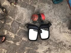 inner auto mirror + horn