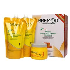 keratin kit for silky and straightening