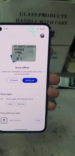 Pixel 5 Panel Pin Dot PULL Out Panel